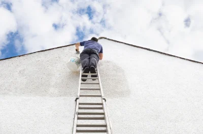 Peinture extérieure à Bellegarde-en-Forez — façades et ravalement